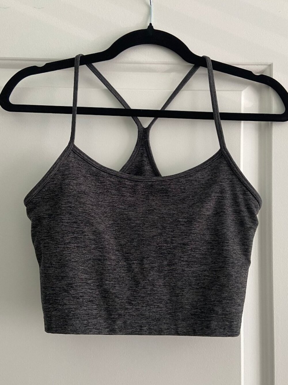 Offline By Aerie Black Recharge Racerback Sports Bra